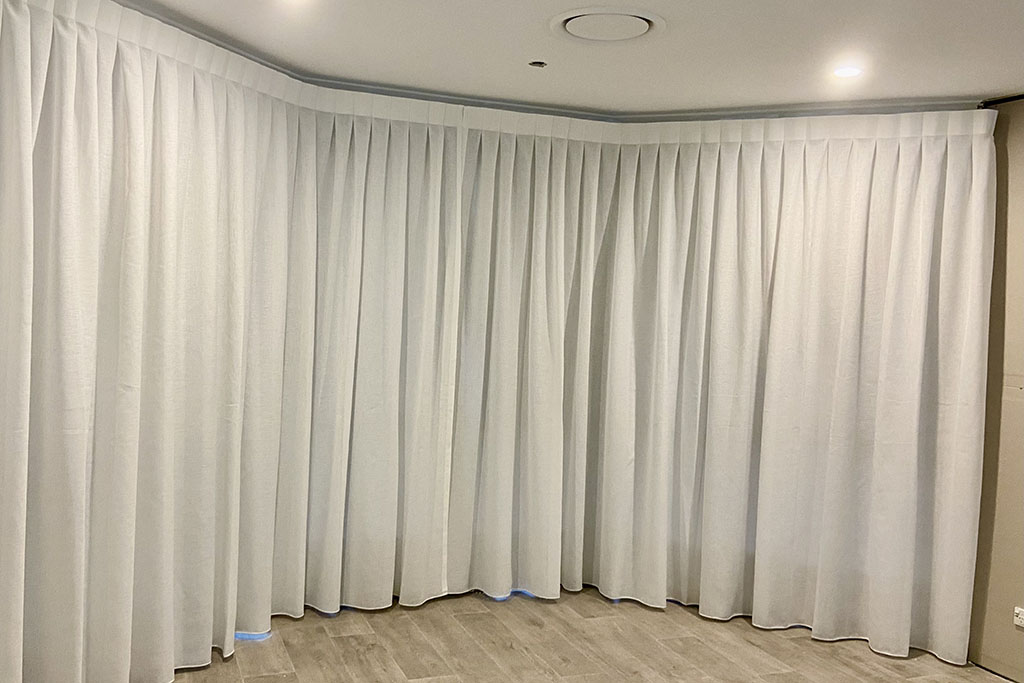 Curved Track Curtains